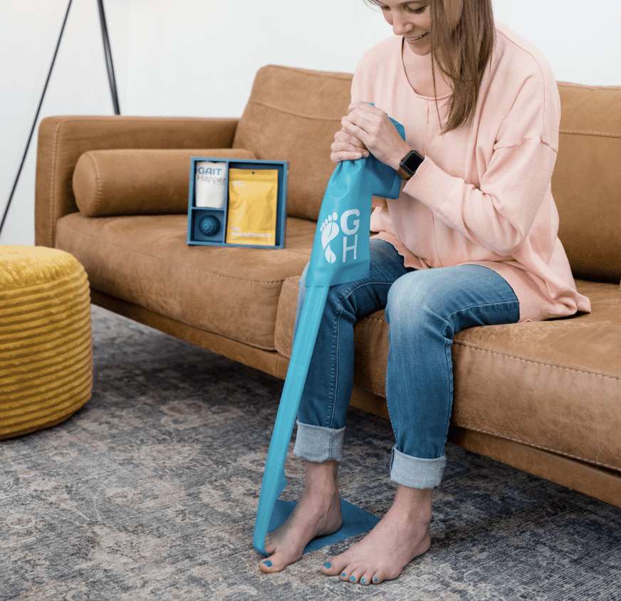 Foot Health kit being demonstrated